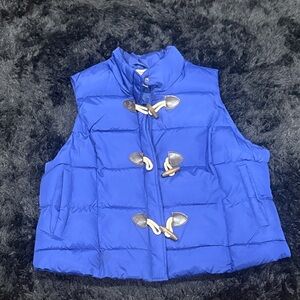 Arizona Jean Company Blue Puffer Vest